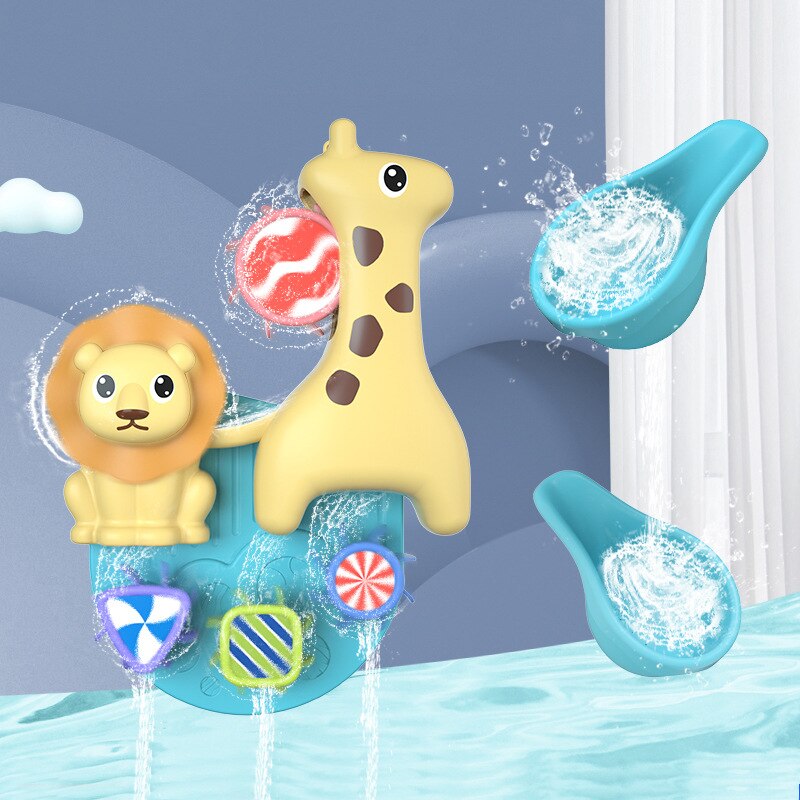 Bath Toys Baby Bathroom Duck DIY Track Bathtub Kids Play Water Games T –  mywittlebaby